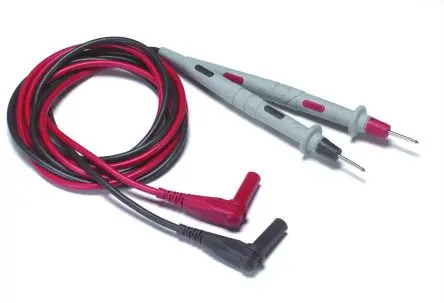 Produktfoto 1 von Pomona Messleitungssatz mit Ummantelter Bananenstecker (Buchse), Prüfspitzen Kit CAT I, CAT III 10A