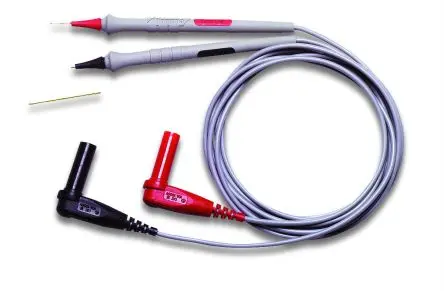 Produktfoto 1 von Pomona Messleitungssatz mit gewinkelt, Bananenstecker, Prüfspitzen Kit CAT 3A