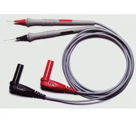 Produktfoto 1 von Pomona Messleitungssatz mit Bananenstecker, gewinkelt, Prüfspitzen Kit CAT 3A