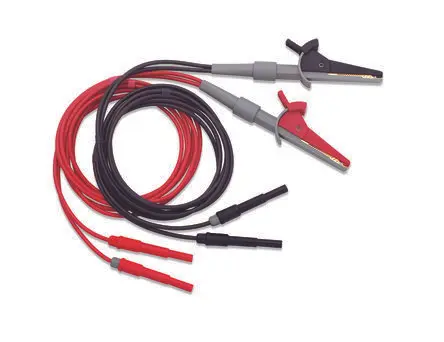 Produktfoto 1 von Pomona LCR Ersatz-Messspitzen Kelvin-Messleitungssatz mit breiter Klemme