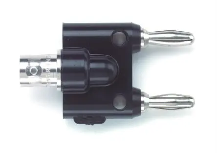 Produktfoto 1 von Pomona Prüfsteckverbinder-Adapter Schwarz Buchse Berylliumkupfer Messing, Vernickelte Feder, Vernickelt 500V