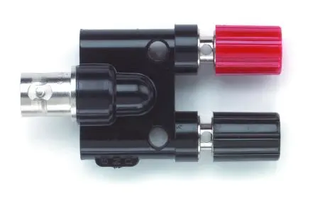 Produktfoto 1 von Pomona Prüfsteckverbinder-Adapter Schwarz, Rot Messing Nickel 500V eff.
