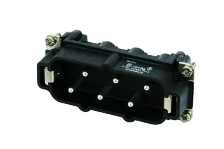 Produktfoto 1 von Amphenol Industrial Heavy Mate C146 Industrie-Steckverbinder Kontakteinsatz Stecker, 6-polig 42A, Kabel, Stifteinsatz