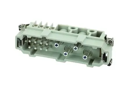Produktfoto 1 von Amphenol Industrial Heavy Mate C146 Industrie-Steckverbinder Kontakteinsatz Stecker, 12-polig 80A, Kabel, Stifteinsatz