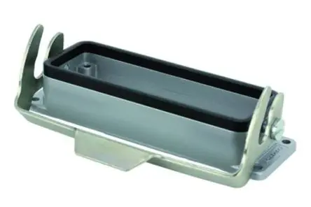 Produktfoto 1 von Amphenol Industrial C146 Gehäuse für robusten Stromversorgungsstecker 1 Hebel 1, Kabel E24 Anbaugehäuse, 16, IP65