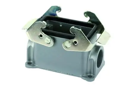 Produktfoto 1 von Amphenol Industrial C146 Gehäuse für robusten Stromversorgungsstecker 2 Hebel 2, Kabel E10 Gehäuse, 10, IP65