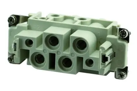 Produktfoto 1 von Amphenol Industrial Heavy Mate C146 Industrie-Steckverbinder Kontakteinsatz Buchse, 4-polig 80A, Kabel, Buchseneinsatz