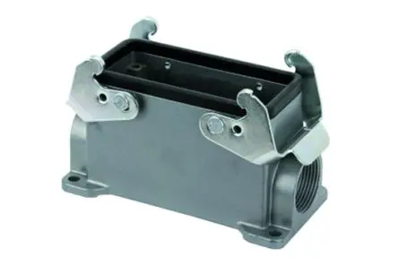 Produktfoto 1 von Amphenol Industrial C146 Gehäuse für robusten Stromversorgungsstecker 2 Hebel 2, Kabel E16 Gehäuse, 16, IP65