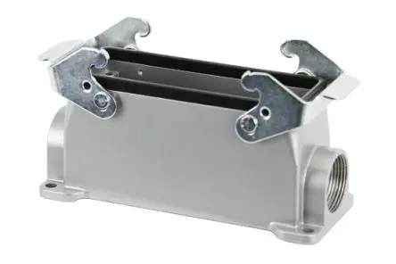 Produktfoto 1 von Amphenol Industrial C146 Gehäuse für robusten Stromversorgungsstecker 2 Hebel 2, Kabel E24 Gehäuse, 24, IP65