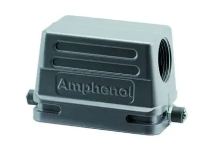 Produktfoto 1 von Amphenol Industrial C146 Kappe für robusten Stromversorgungsstecker 1, Kabel A10 Haube, 10+15P, IP65