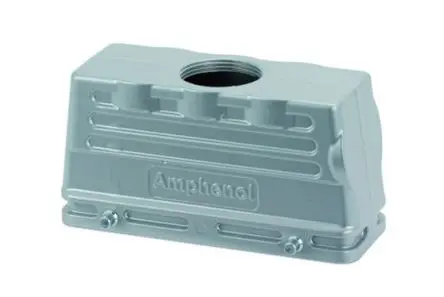 Produktfoto 1 von Amphenol Industrial C146 Kappe für robusten Stromversorgungsstecker 2 Hebel 2, Kabel E24 Haube, 24, IP65