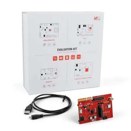 Produktfoto 1 von Wurth Elektronik HF-Modul Modul HF-Modul 2480 MHz bis 1000 kbit/s / 4 dBm, Oberfläche