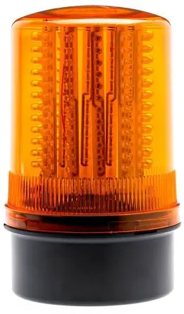 Produktfoto 1 von Moflash LED201 LED Filament/Warnsummer, Umdrehung, Dauer Signalleuchte 24V dc Gelb Oberfläche, Ø 115 mm x 205 mm IP65