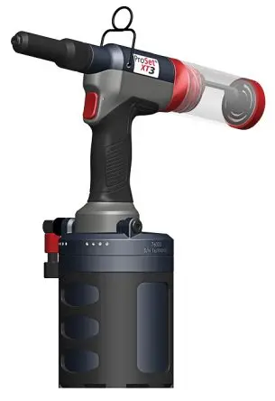 Produktfoto 1 von Stanley Druckluft-Nietpistole 26mm 2.14 kg für Nieten bis 6.4 mm