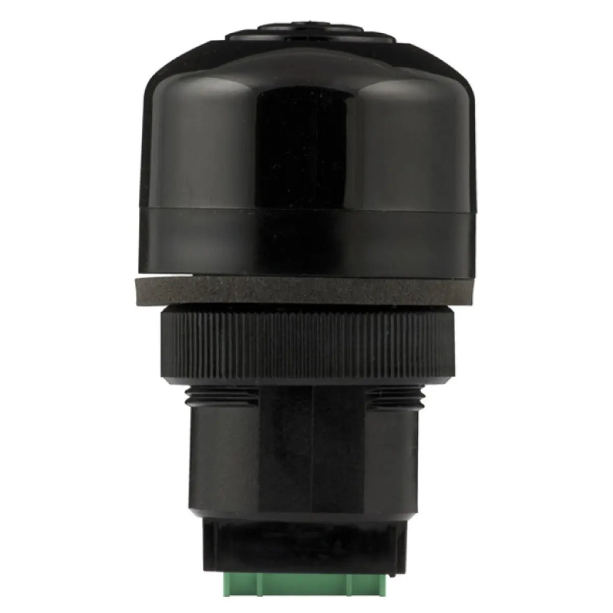 Produktfoto 1 von RS PRO Akustischer Warnmelder IP65 12 V ac/dc, 24 V ac/dc 70dB Schwarz