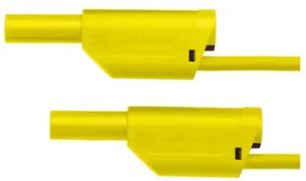 Produktfoto 1 von Schutzinger Messleitung 32A Stecker, Gelb 2 m, 1kV