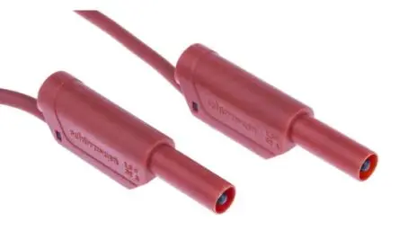 Produktfoto 1 von Schutzinger Messleitung 32A Stecker, Rot 1.5 m, 1kV