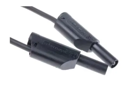 Produktfoto 1 von Schutzinger Messleitung 32A Stecker, Schwarz 2 m, 1kV
