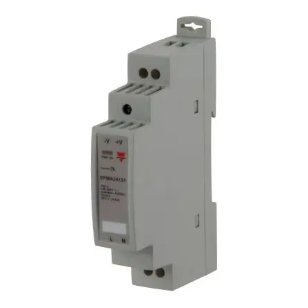 Produktfoto 1 von Carlo Gavazzi SPMA Schaltnetzteil 1 5V dc 15 W, DIN-Hutschiene 240V ac