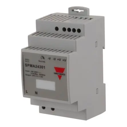 Produktfoto 1 von Carlo Gavazzi SPMA Schaltnetzteil 1 15V dc 30 W, DIN-Hutschiene 240V ac