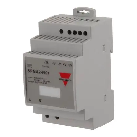 Produktfoto 1 von Carlo Gavazzi SPMA Schaltnetzteil 1 12V dc 60 W, DIN-Hutschiene 240V ac