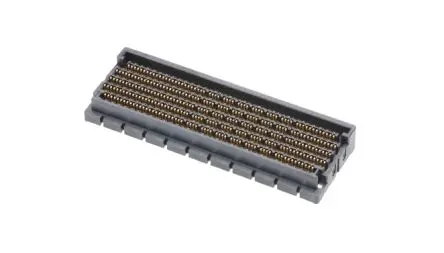 Produktfoto 1 von Molex 203456 Leiterplattenleiste Vertikal, 699-polig / 11-reihig, Raster 1.3 mm Raster Oberfläche, Platine-Platine,