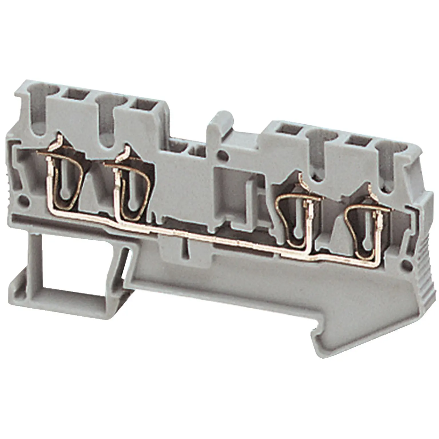 Produktfoto 1 von Schneider Electric TRR Anschlussklemmenblock für Durchkontaktierung 1 Grau, 2.5 mm², 800 V Feder ATEX