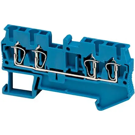 Produktfoto 1 von Schneider Electric Linergy TR Anschlussklemmenblock für Durchkontaktierung 1 Blau, 2.5mm², 800V Federanschlussklemme