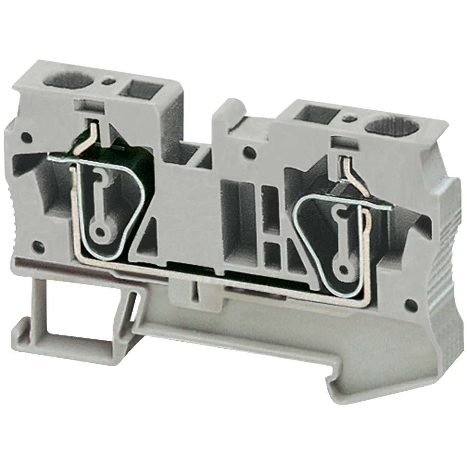 Produktfoto 1 von Schneider Electric TRR Anschlussklemmenblock für Durchkontaktierung 1 Grau, 6 mm², 800 V Feder ATEX