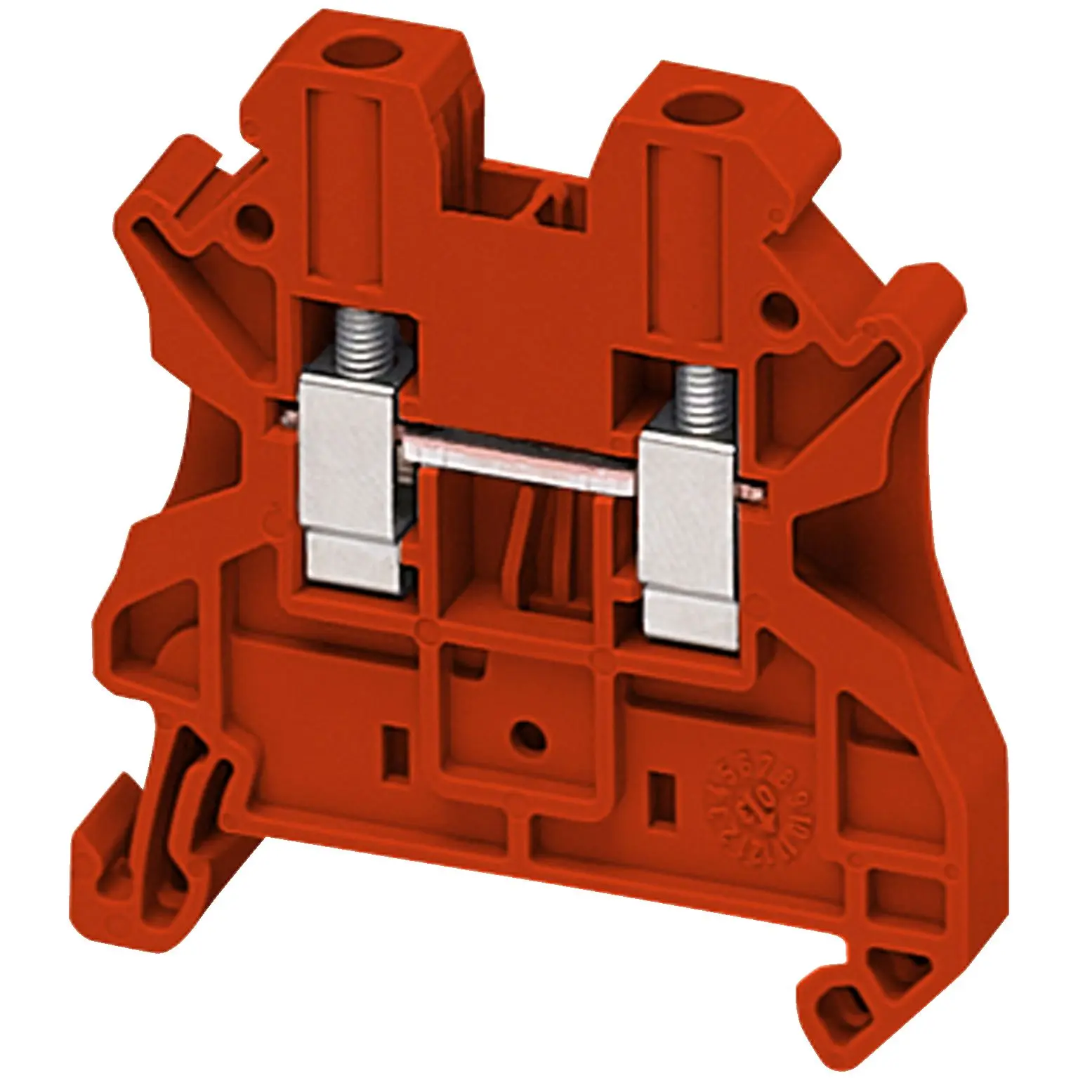 Produktfoto 1 von Schneider Electric TRV Anschlussklemmenblock für Durchkontaktierung 1 Rot, 4 mm², 1 kV Schraubbefestigung ATEX