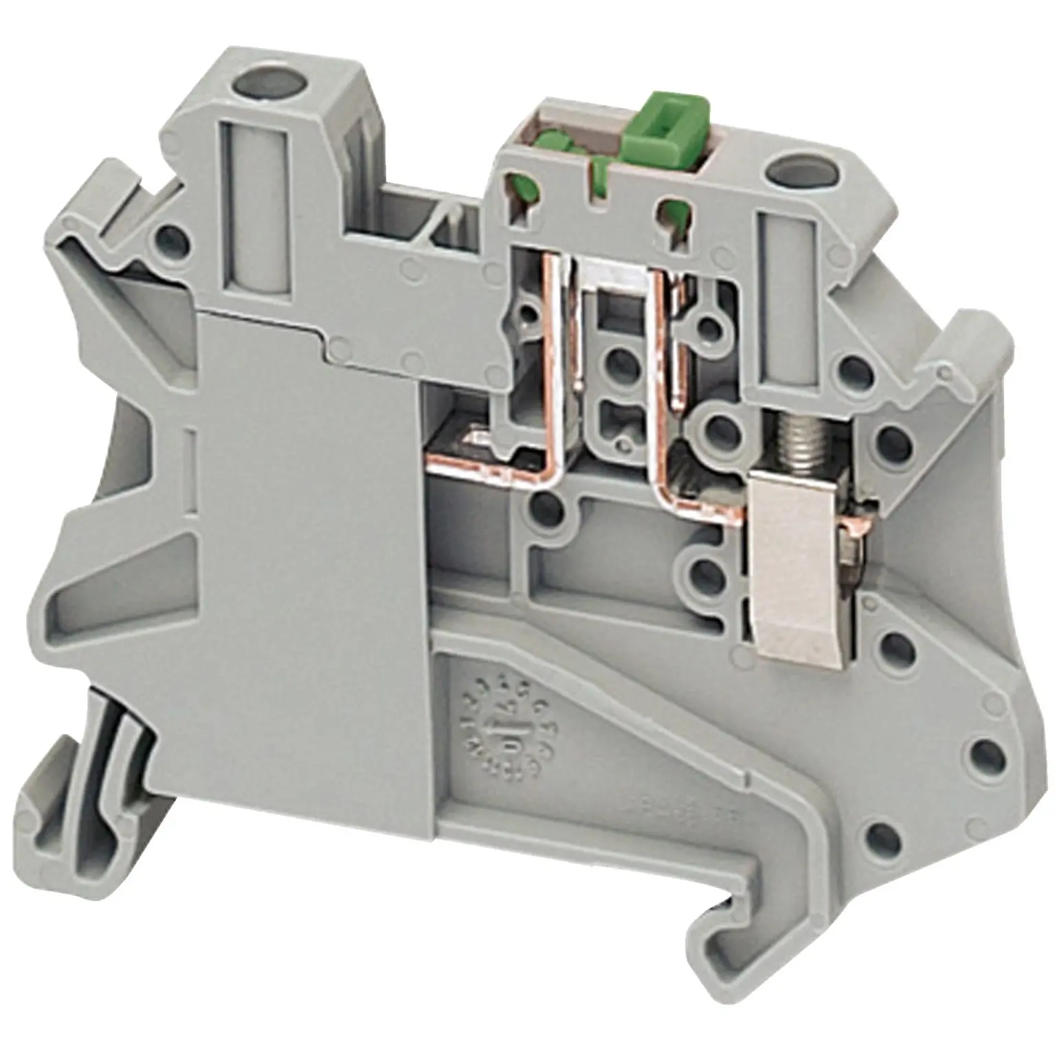 Produktfoto 1 von Schneider Electric TRV Trenn- und Messtrennreihenklemme 1 Grau, 4 mm², 500 V Schraubbefestigung