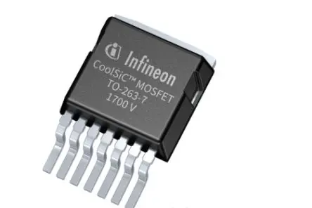 Produktfoto 1 von Infineon IMBF1 Typ N-Kanal, Oberfläche MOSFET Erweiterung 1700 V / 5.2 A, 7-Pin TO-263