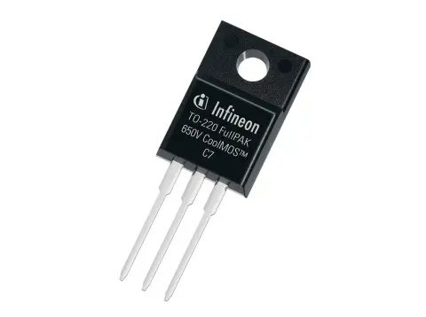Produktfoto 1 von Infineon IPA65R Typ N-Kanal, Oberfläche MOSFET Erweiterung 650 V / 18 A, 3-Pin TO-220