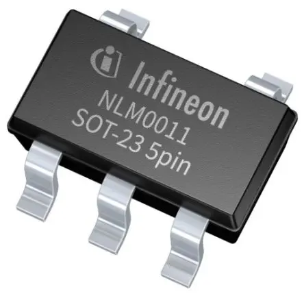 Produktfoto 1 von Infineon NLM0011 LED-Treiber IC 3/5.5 V, Pulsbreitenmodulation  Dimmung, 5.6 W, SOT-23 5-Pin