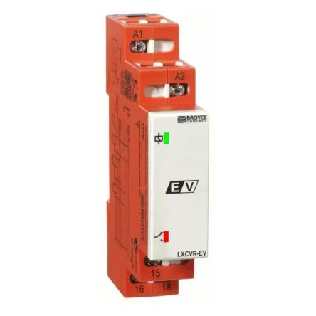 Produktfoto 1 von Broyce Control L Überwachungsrelais 1-phasig, 1-poliger Umschalter DIN-Hutschiene