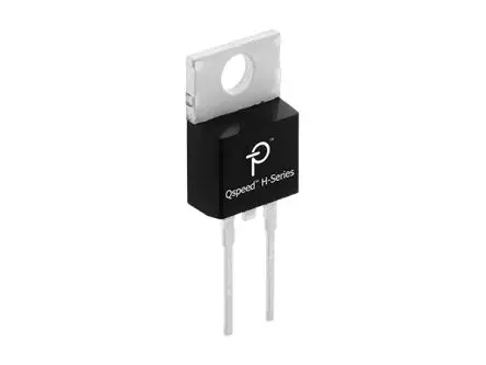 Produktfoto 1 von Power Integrations QH12TZ600 Oberfläche Diode Siliziumverbindung Einfach, 600 V / 12 A, 3-Pin TO-220AC