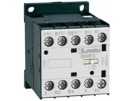Produktfoto 1 von Lovato BG Schütz 110V-Spule, 4-polig / 20 A 22 kW 2 Schließer/2 Öffner Motorsteuerung