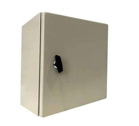 Produktfoto 1 von RS PRO Stahl Wandanschlusskasten Grau IP66, HxBxT 300 mm, 400 mm x 210 mm