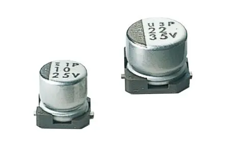 Produktfoto 1 von Nichicon WT Oberfläche Kondensator 10 μF SMD 20 % / 35V dc, Ø 5 mm x 5.4 mm x 5.4 mm, 105 °C