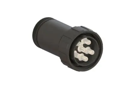 Produktfoto 1 von Bulgin Buccaneer 9000 High Power 2.4 mm Standard Rundsteckverbinder Stecker 6-polig Stecker 150A Kabel IP68
