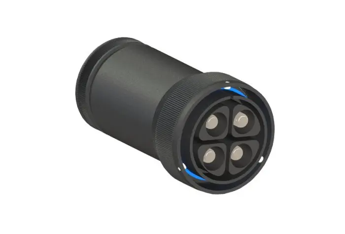 Produktfoto 1 von Bulgin Buccaneer 9000 High Power 2.86 mm Standard Rundsteckverbinder Stecker 4-polig Stecker 150A Kabel IP68