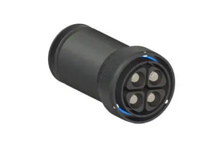 Produktfoto 1 von Bulgin Buccaneer 9000 High Power 2.86 mm Standard Rundsteckverbinder Stecker 4-polig Stecker 150A Kabel IP68