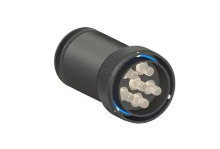 Produktfoto 1 von Bulgin Buccaneer 9000 High Power 2.86 mm Standard Rundsteckverbinder Stecker 6-polig Stecker 150A Kabel IP68