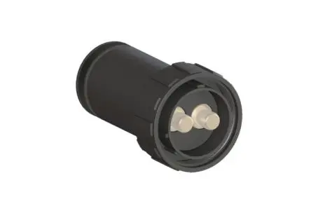 Produktfoto 1 von Bulgin Buccaneer 9000 High Power 2.4 mm Standard Rundsteckverbinder Stecker 2-polig Stecker 225A Kabel IP68