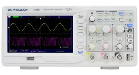 Produktfoto 1 von BK Precision 2190E Werkbank Oszilloskop 100 MHz 2-Kanal