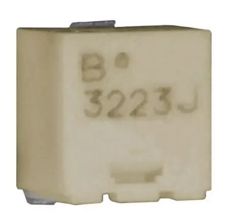 Produktfoto 1 von Bourns 3223J 11-Gang Oberfläche Trimm-Potentiometer, Seitliche Einstellung, 2 mΩ, 20 %, 0.125 W, Lot, L. 3.9 mm, L. 0.38