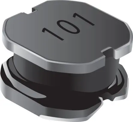 Produktfoto 1 von Bourns SRN1060 SMD Induktivität mit Abschirmung, 100 μH 1.7 A mit Ferrit-Kern, 1060 Gehäuse 20 % Halb abgeschirmt 9.8