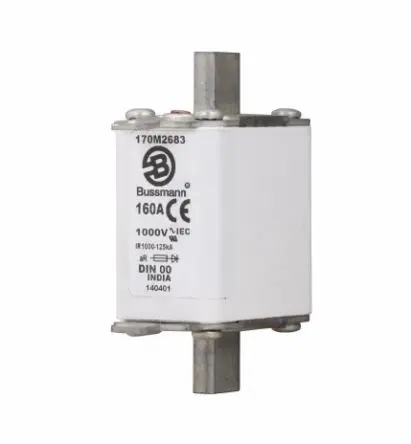Produktfoto 1 von Socomec 170M Sicherungseinsatz S00 / 630A, aR EN, IEC, DIN