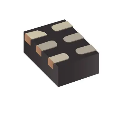 Produktfoto 1 von Bourns AEC-Q101 5 TVS-Diode-Array Unidirektional Array 4.5 V min., 6-Pin, Oberfläche DFN
