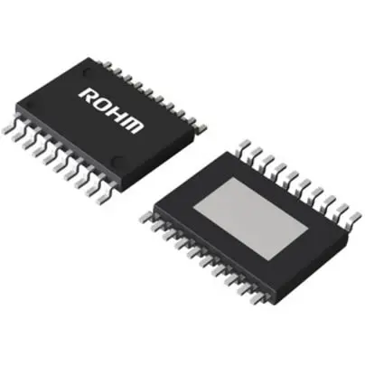 Produktfoto 1 von ROHM Schrittmotorsteuerung Hochbrücke, 1.35 A, 150 kHz, HTSSOP, 20-Pin, 33V, Schrittmotor, BD63401EFV